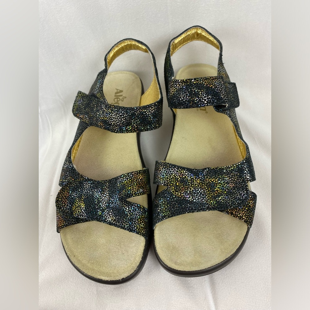 Alegria Joy Oh Snap Sandals Women’s 41 or 10.5/11 Multicolor Sparkle - Picture 1 of 9